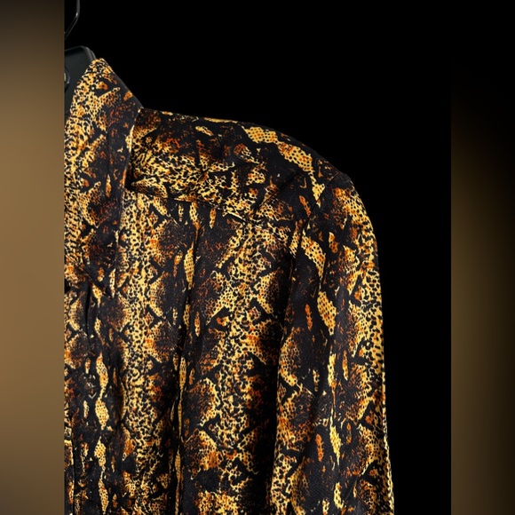 ALEXA CHUNG | Snake Print Blouse - Picture 3 of 9